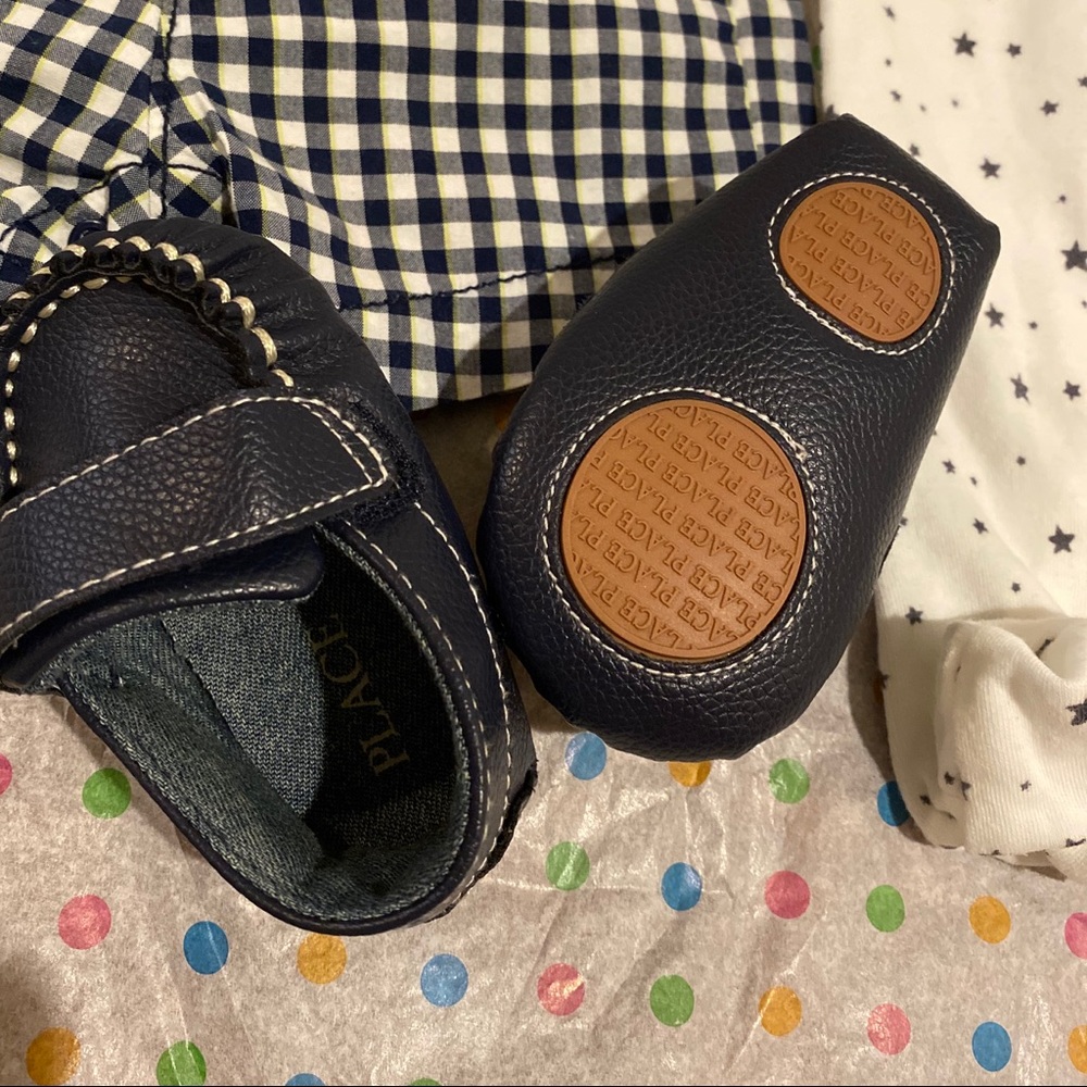 Carter's Navy Shoes.